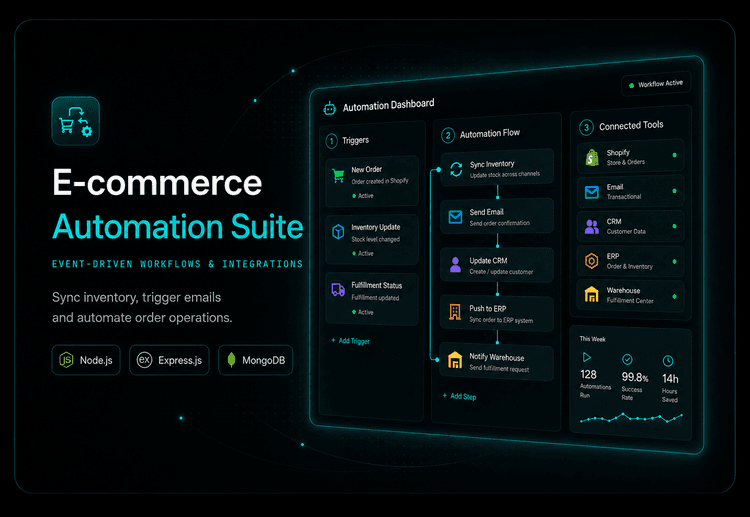 E-commerce Automation Suite